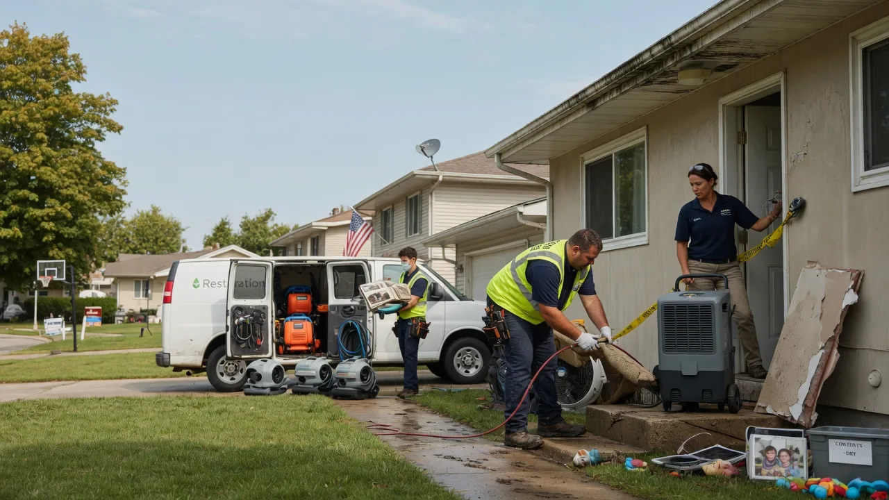 Water Damage Restoration in Parmelee, SD near me
